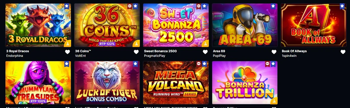 Περιηγηθείτε στη συλλογή slot.